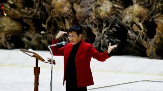 Maria Ressa speech at Vatican Hope comes from action [upl. by Eseerehs]