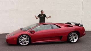 The Lamborghini Diablo Was the Craziest Car of the 1990s [upl. by Gilly]