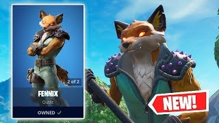 NEW FENNIX Skin Gameplay in Fortnite [upl. by Niaz]