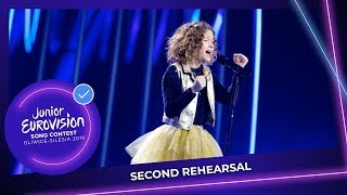 Italy 🇮🇹  Marta Viola  La Voce Della Terra  Second Rehearsal  Junior Eurovision 2019 [upl. by Reddin]