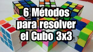 6 Métodos para armar el cubo de Rubik LEER DESCRIPCIÓN [upl. by Lai]