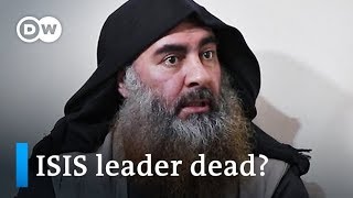 IS leader Abu Bakr alBaghdadi believed killed in US raid  DW News [upl. by Etteniotna]