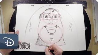 HowTo Draw Buzz Lightyear From ‘Toy Story’  Walt Disney World [upl. by Anaujnas]