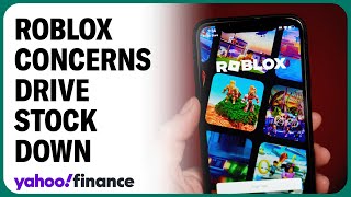 Roblox stock reacts to Hidenberg Research report [upl. by Eirolav]