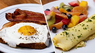 5 Healthy Breakfast Recipes To Keep You Fresh All Day • Tasty [upl. by Eissolf]