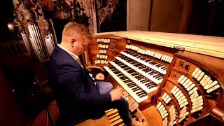 Jehan Alain Litanies  Pétur Sakari plays the Great Organ of SaintÉtienneduMont Paris [upl. by Euqinemod721]