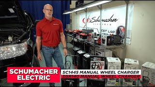 Schumacher SC1445 amp DSR ProSeries DSR140 Manual Battery Charger  Engine Starter TrainingDemo Video [upl. by Lorolla]