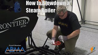 How to Blowdown a Steam Boiler  Boiling Point [upl. by Otsugua579]