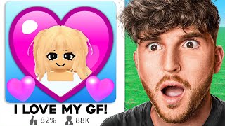 Surprising Girlfriend With Her OWN Roblox GAME [upl. by Ayahs]