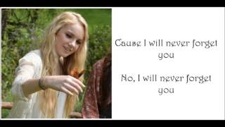 Danielle Bradbery  I Will Never Forget You Lyrics [upl. by Nola]