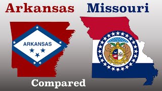 Arkansas and Missouri Compared [upl. by Nnylrats]