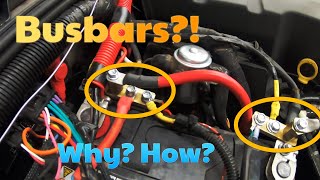 Heavy Duty Battery Terminal Upgrade Busbars [upl. by Garnes]