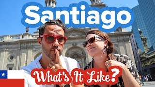 This is Santiago Chile 🇨🇱 Safe Beautiful Must Visit What to do in the city Travel Guide [upl. by Yltnerb]