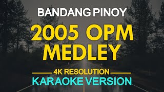 KARAOKE 2005 OPM Medley Cueshe Hale Orange and Lemons and More [upl. by Goldie]