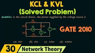 KCL and KVL Solved Problem [upl. by Uahc]