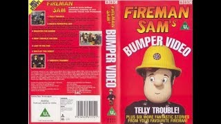 Fireman Sams Bumper Video  Telly Trouble VHS 2000 [upl. by Annnora696]