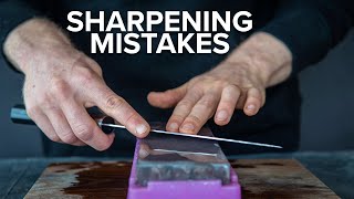 Whetstone Sharpening Mistakes that Most Beginners Make [upl. by Rihaz628]