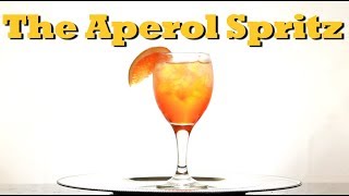 How To Make An Aperol Spritz  Drinks Made Easy [upl. by Itsirhc]