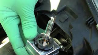 MINI Xenon Headlight Bulb Replace [upl. by Aneema]