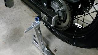 Motorcycle alignment via string method [upl. by Friend995]