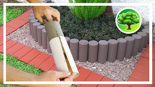 💚 DIY  DECORAÇÃO DE JARDIM 2  GARDEN CEMENT CRAFT [upl. by Nyliram]