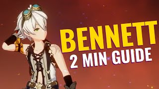 How to Build Bennett  Genshin Impact [upl. by Ecirtemed127]