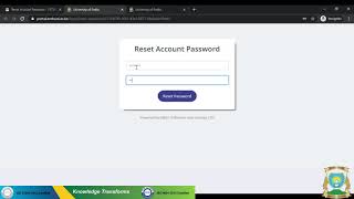 Reset Password Student Portal [upl. by Veriee335]