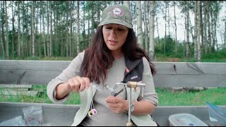 Anchored Outdoors April Vokey Explains How To Tie A Tube Fly [upl. by Icul]