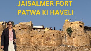 Jaisalmer Fort Tour and Patwa Ki Haveli [upl. by Llenral]