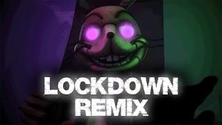 FNAF Song quotLockdownquot by SharaX Remix  Remake  Lyric Video [upl. by Hollington405]