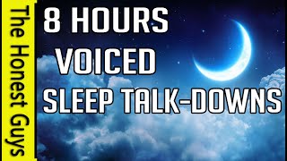 8 Hours ContinuouslyVoiced Sleep Meditations amp TalkDowns [upl. by Attiuqal2]