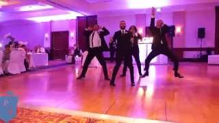 Grooms Men Hiphop Wedding Dance [upl. by Nodnyl]