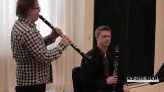 Carnegie Hall Clarinet Master Class Beethovens Symphony No 6 [upl. by Elrod535]