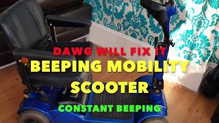 Mobility Scooter Beeping Noise [upl. by Ternan]