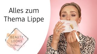 Lippe richtig schminken – Anleitung mit Olesja [upl. by Neneek820]