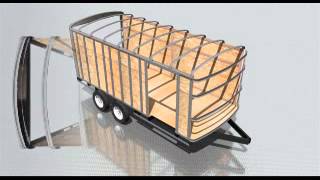 The BEST Trailer Mod EVER  BeamNG Drive Bagtrailer Mod [upl. by Newmark]