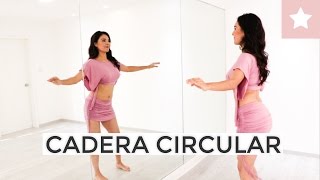 TUTORIAL DANZA ARABE 1  Cadera circular y sus variaciones [upl. by Enailil]