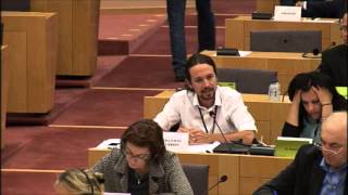 Pablo Iglesias explica a Valenciano qué es la hipocresía [upl. by Soo]