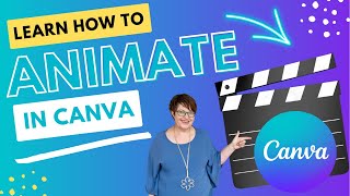 Animate in Canva Canva Animation Tutorial  Text amp Graphics [upl. by Ylil]