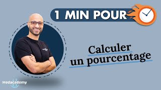 1 minute pour calculer un pourcentage [upl. by Hippel]