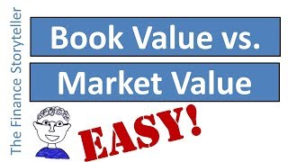 Book Value vs Market Value of Shares [upl. by Ttirrem590]