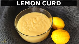 Lemon Curd  EGGLESS Dessert Recipes [upl. by Triny163]