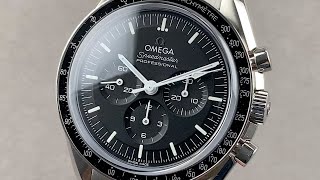 2021 Omega Speedmaster Professional Moonwatch quotSapphire Sandwichquot 31030425001002 Omega Review [upl. by Enaoj]