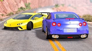 EXTREME CRASHES 154  BeamNG Drive  CRASHdriven [upl. by Neros]