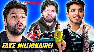 Fake Instagram Millionaires Exposed  Aman Baisla VS Lakshay Chaudhary Drama [upl. by Sharlene]