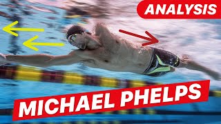 Michael Phelps Freestyle Stroke Analysis [upl. by Lodnar]