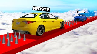 CHOP VS FROSTY 100 IMPOSSIBLE SPIKE RACE GTA 5 [upl. by Gimble354]