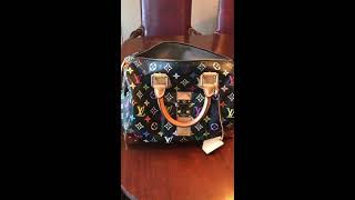 How to Spot Authentic Louis Vuitton Multicolor Speedy Bag and Where to Find Date Code [upl. by Pleasant111]