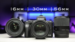 Sigma Lenses RESCUED CANON  16mm 30mm 56mm f14 Review [upl. by Schach680]