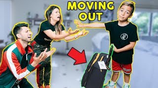 Telling My Parents Im MOVING OUT PRANK Bad Idea  The Royalty Family [upl. by Patricia]